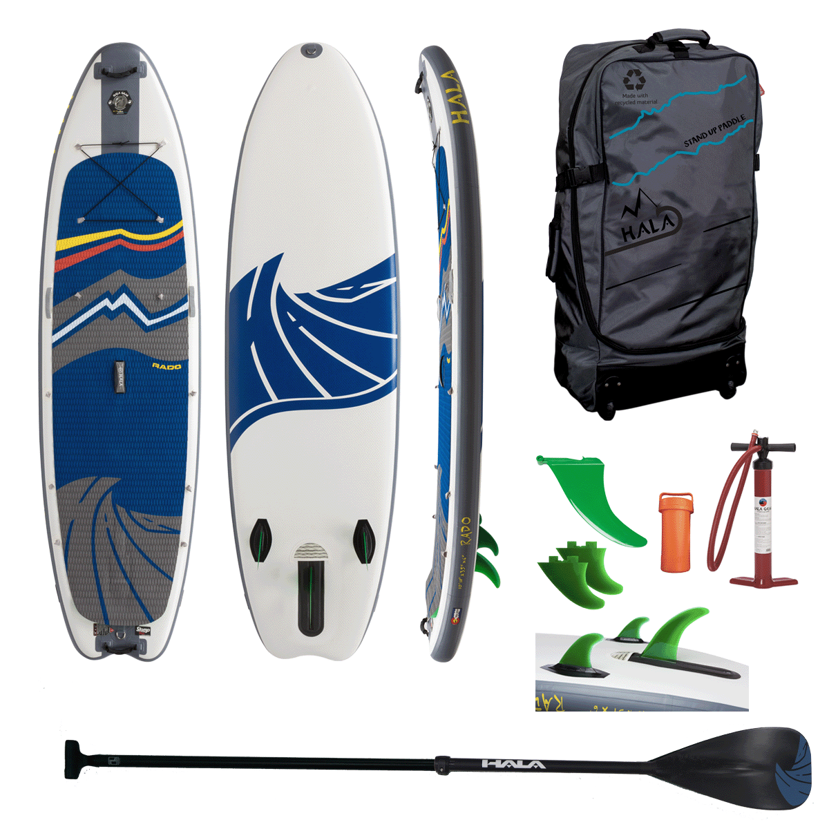HALA Rado Stand-Up Paddleboard Kit