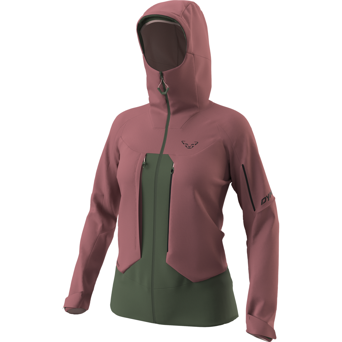 Dynafit Tigard 3l stretch Jacket women pink green