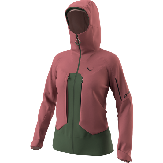 Dynafit Tigard 3l stretch Jacket women pink green