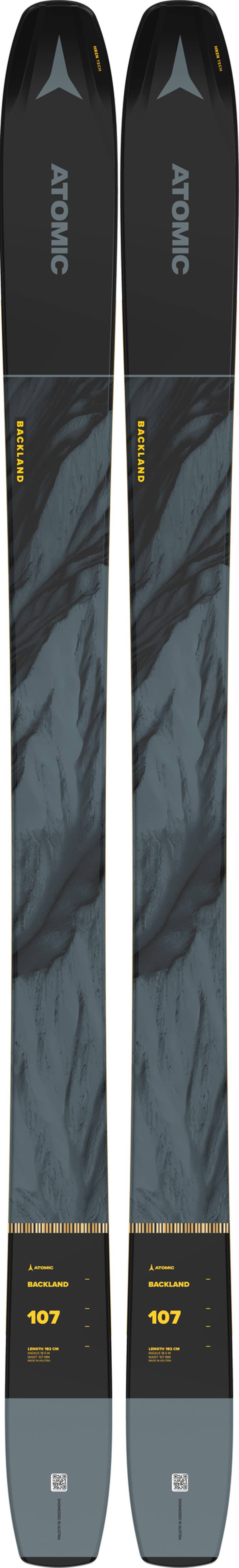スキー ATOMIC BACKLAND 107 182 Shift13 MNC BC 2022 Atomic Backland 107 182cm Skis w Bindings - Powder7