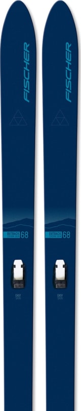 Fischer Outback 68 BC Skis - Metal Edge Backcountry Touring Skis - Offtrack Crown