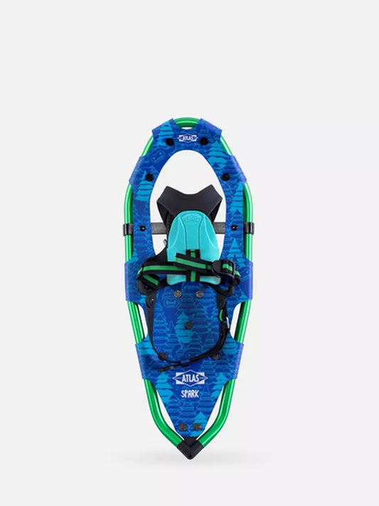 Atlas Spark Youth Snowshoes - Green Blue