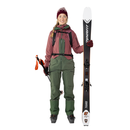 Dynafit Tigard 3l stretch Jacket women pink green